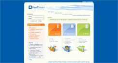 Desktop Screenshot of headstream.sk